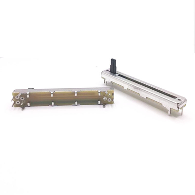 C4521SG Kualitas Baik 45mm Perjalanan Potensiometer Geser Linier dengan Switch Klik Suara Potensiometer B10K Potensiometer