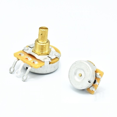 Pot Gitar Listrik 10000ohm Putih Potensiometer 0.125w B100k