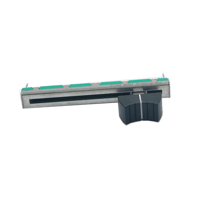Travel Potensiometer Geser 60mm B100K Resistensi Linier Untuk Konsol Pencampur Audio