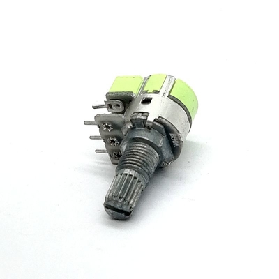 Potensiometer Rotary Ganda 12mm Film Karbon 100k Kontrol Volume 6 Pin