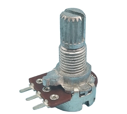 12mm A10k Potensiometer 3 Pin 500k Audio Taper Pot Amplifier