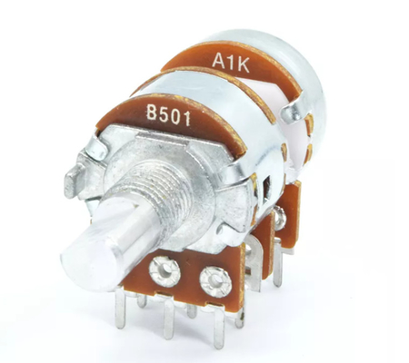 Potensiometer Ganda 250v A10k 6 Pin 16mm