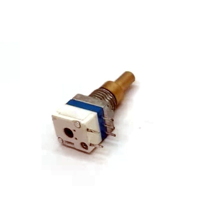 Kuningan 250VAC Rotary Switch Potensiometer Volume Knob 8mm Untuk Speaker