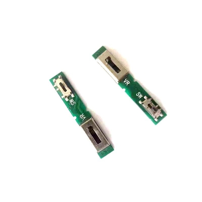0.3A Slide Power Switch 4P8T ISO Panel Mount Slide Switch Headset Earphone