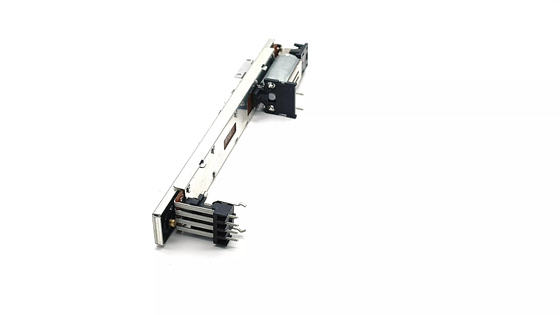 Pin PC SM100N Potensiometer Linier Bermotor 10k Ohm Slide Untuk Konsol Mixer Audio