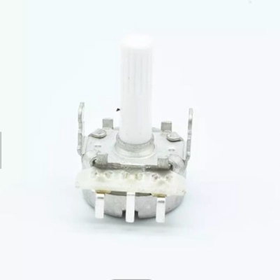 Terbaru 16mm Poros Plastik Solder Lug Pin Potensiometer Rotary B100k