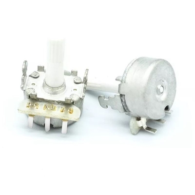 Terbaru 16mm Poros Plastik Solder Lug Pin Potensiometer Rotary B100k