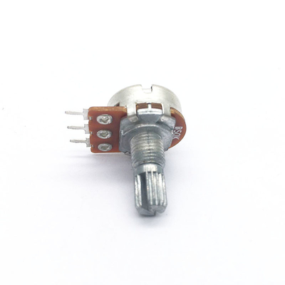WH148 Series Rotary Potensiomer Umur Panjang Kontrol Volume Potensiometer Potensiometer Film Karbon Untuk Audio