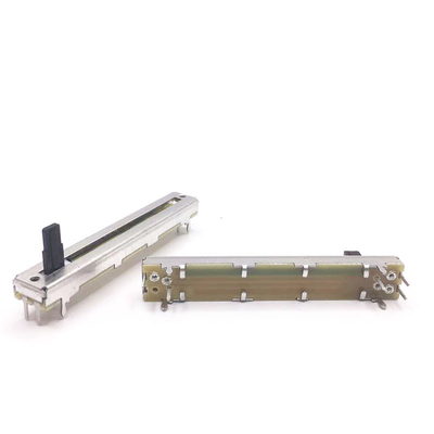 C4521SG Kualitas Baik 45mm Perjalanan Potensiometer Geser Linier dengan Switch Klik Suara Potensiometer B10K Potensiometer