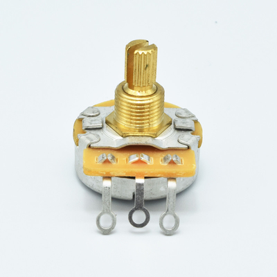 24mm CTS gaya Poros Logam 15.5mm B500k Rotary Gitar Potensiometer