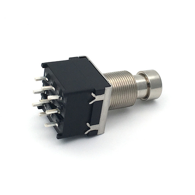 9 Pin 3pdt Stomp Switch 500V Untuk Gitar Listrik
