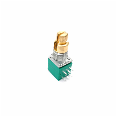 ODM Rotary Potensiometer 15mm B10k Dengan Saklar Untuk Produk Elektronik