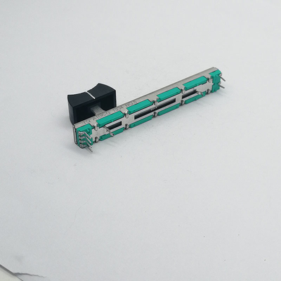 Travel Potensiometer Geser 60mm B100K Resistensi Linier Untuk Konsol Pencampur Audio