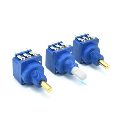 0.2W Potensiometer Arus Tinggi Light Dimmer 17mm Pengaturan Kecepatan