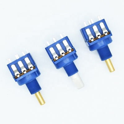 0.2W Potensiometer Arus Tinggi Light Dimmer 17mm Pengaturan Kecepatan