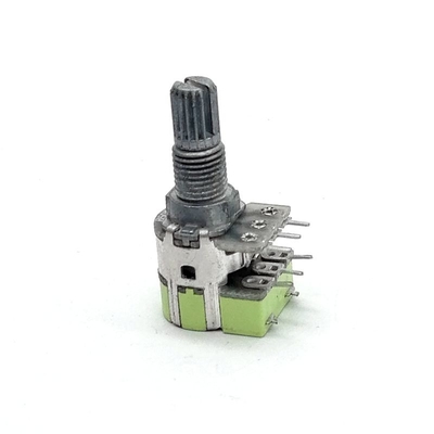 Potensiometer Rotary Ganda 12mm Film Karbon 100k Kontrol Volume 6 Pin