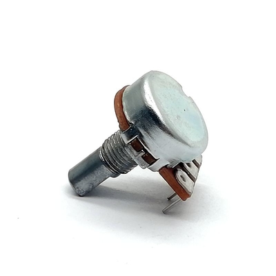 Potensiometer Geng Tunggal 70N Potensiometer 16mm 5k Dengan Sakelar Nyala Mati