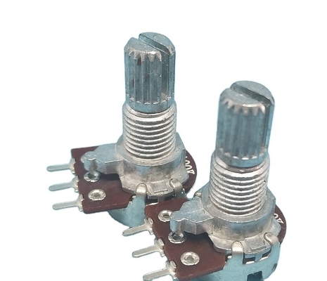 12mm A10k Potensiometer 3 Pin 500k Audio Taper Pot Amplifier