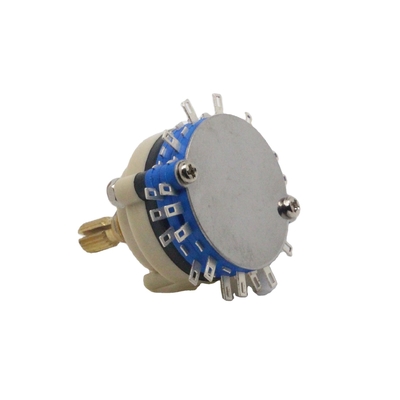 Band Switch-SR38 2 Pole 6 Posisi Rotary Switch Untuk Konverter Frekuensi, Pintu Otomatis