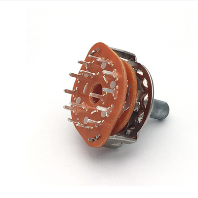 Multi Loop 2p4t Mini Rotary 500ohm Rotary Switch Speaker Berkelanjutan