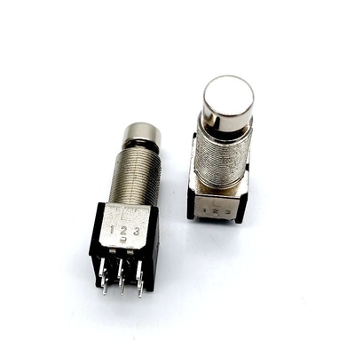 CE 17.1mm Pedal Kaki Gitar 125V AC 6A 9 Pin Footswitch