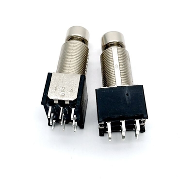 CE 17.1mm Pedal Kaki Gitar 125V AC 6A 9 Pin Footswitch