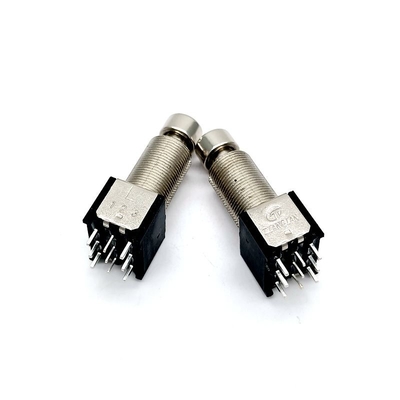 CE 17.1mm Pedal Kaki Gitar 125V AC 6A 9 Pin Footswitch