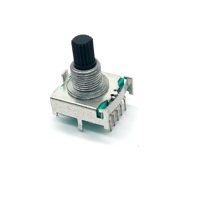 17mm Single Pole Triple Throw Rotary Switch 0.3A 100k Potensiometer Log