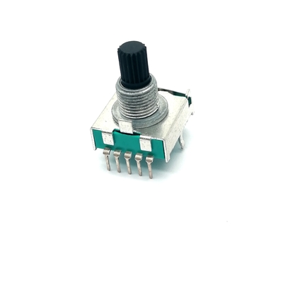 17mm Single Pole Triple Throw Rotary Switch 0.3A 100k Potensiometer Log