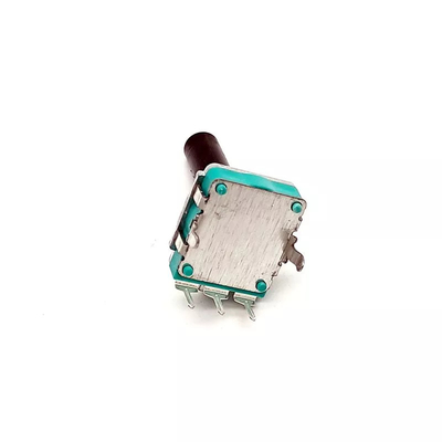 16Mm EC16 Dual Rotary Encoder Dengan Saklar LED 360 Rotasi