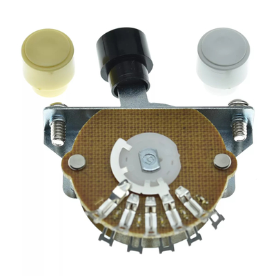0.3A Guitar Selector Switch 125V AC 5 Way Selector Untuk Listrik