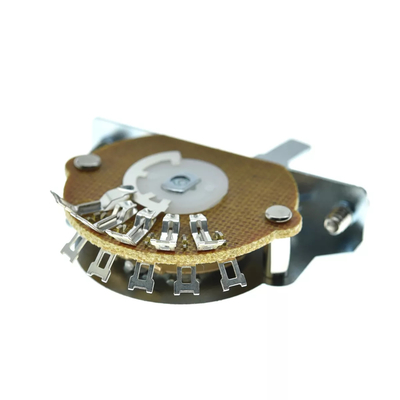 0.3A Guitar Selector Switch 125V AC 5 Way Selector Untuk Listrik