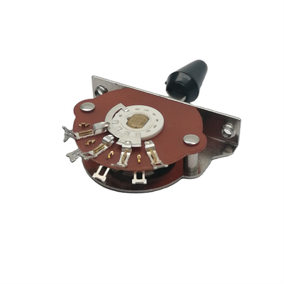 0.3A Guitar Selector Switch 125V AC 5 Way Selector Untuk Listrik
