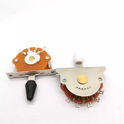 0.3A Guitar Selector Switch 125V AC 5 Way Selector Untuk Listrik