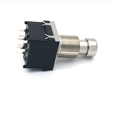 SF17 TQ Guitar Foot Switch 50ohm Sentuhan Lembut 3PDT Aktif Pada 2A 250VAC