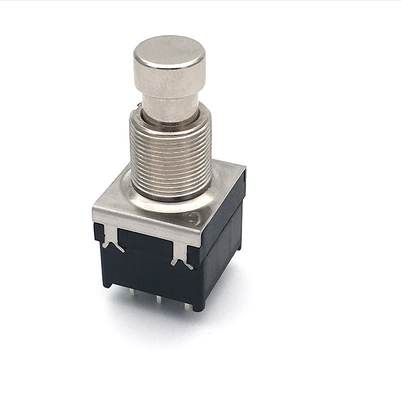 SF17 TQ Guitar Foot Switch 50ohm Sentuhan Lembut 3PDT Aktif Pada 2A 250VAC