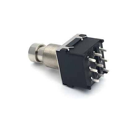 1500V 9 Pin Toggle Switch 100ohm Stomp Pedal Untuk Prosesor Gitar