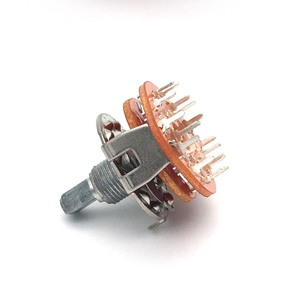 DC500V 2 Kutub 6 Posisi Saklar Putar 100ohm Cts 5 Arah