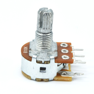 Spline Rotary Switch Potensiometer 500k Dengan Saklar yang Digunakan Oleh Walkie Talkie