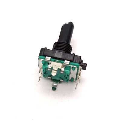 Peralatan Rumah Tangga EC16 Rotary Encoder Dengan Indikator Led 100ohm Hitam