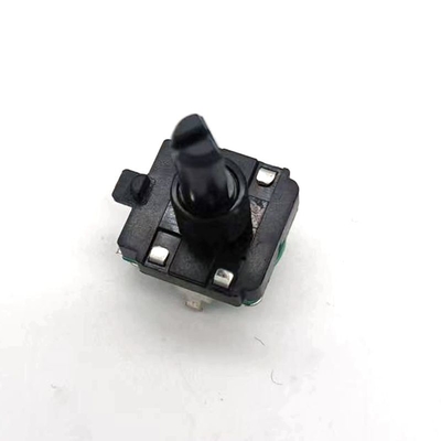 Peralatan Rumah Tangga EC16 Rotary Encoder Dengan Indikator Led 100ohm Hitam