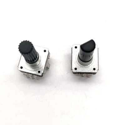 Tombol Rotary Encoder EC12 Plastik 12mm Untuk Listrik Rumah Kecil
