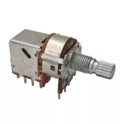 Kenop PCB 10k Rotary Potensiometer 0.2W Pot Resistor Variabel DPDT
