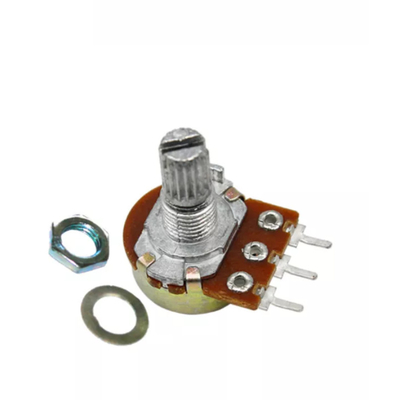10000 Siklus Bagian 4 Pin Potensiometer Alpha B100k 1 2 3 Saklar TQ