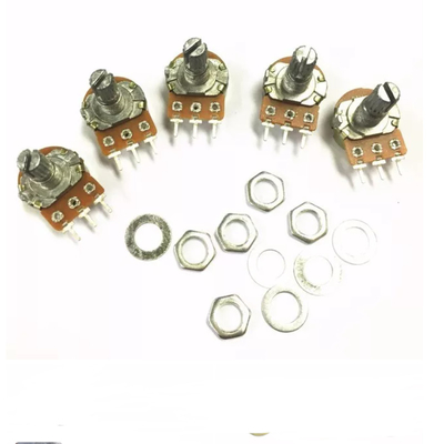 10000 Siklus Bagian 4 Pin Potensiometer Alpha B100k 1 2 3 Saklar TQ