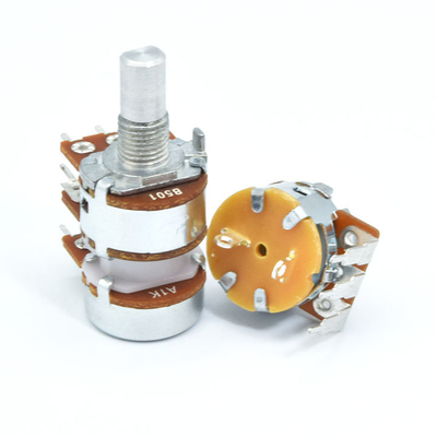 Potensiometer Lancip Audio 5k Vertikal, Potensiometer Geng Ganda 16mm