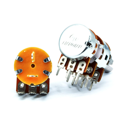 Potensiometer Lancip Audio 5k Vertikal, Potensiometer Geng Ganda 16mm