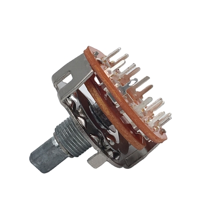 SR25C Inverter Rotary Switch 12 Posisi DIP Rotary Band Switch Oven Rotary Switch