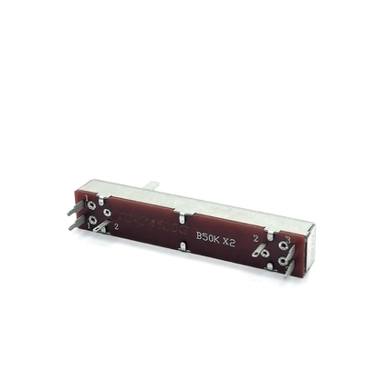 100ohm 45mm Travel Slide Fader 60mm Potensiometer Geser Film Karbon