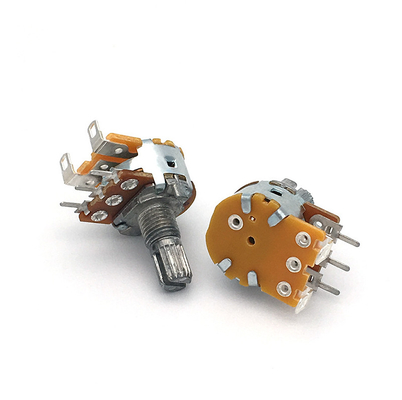 Potensiometer A10k 250v 6 Pin 16mm Penggunaan Industri Saat Ini Tinggi